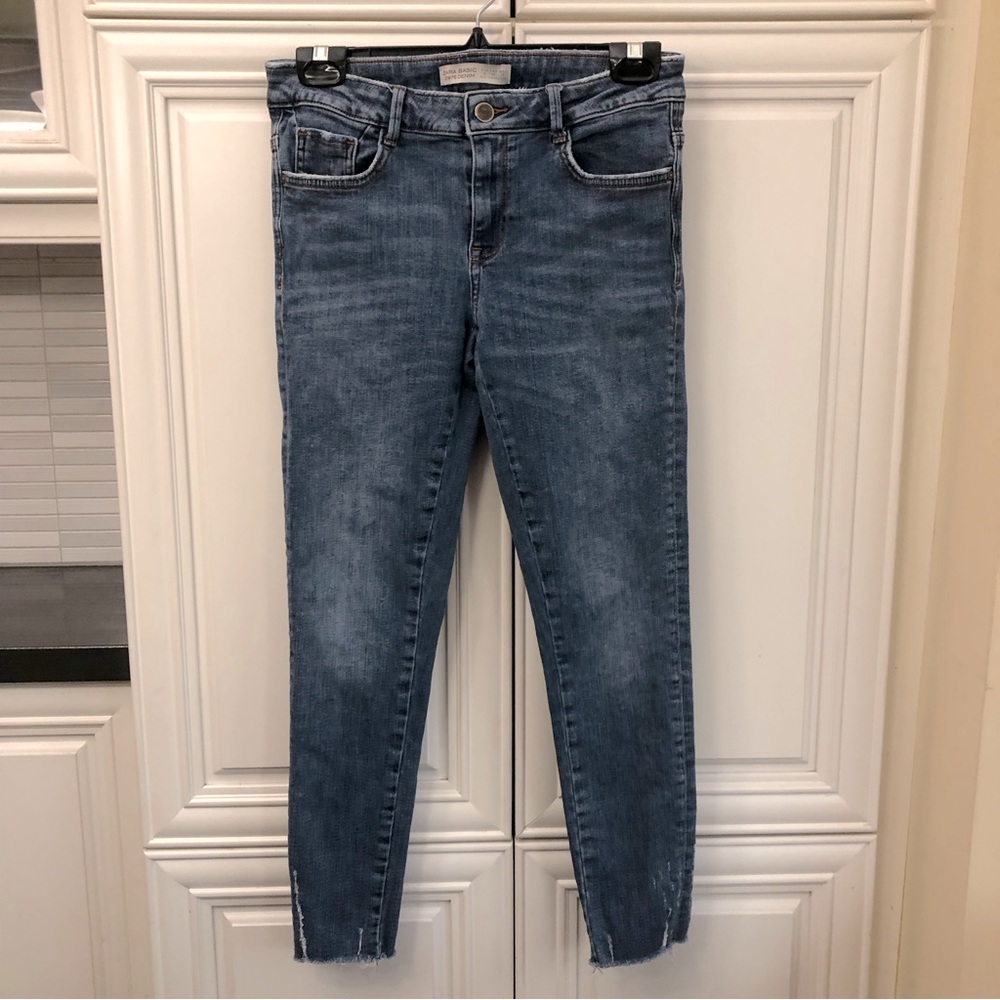 Zara women’s Z1975 crop skinny jeans